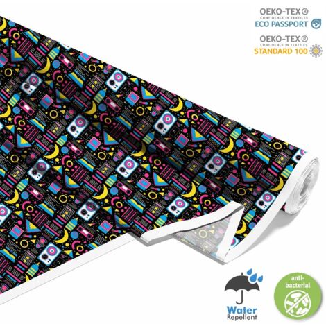 OUTDOOR DEKOSTOFFE OXFORD - Motiv Geometrisch I DX3308