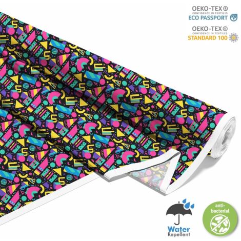 OUTDOOR DEKOSTOFFE OXFORD - Motiv Geometrisch I DX3316