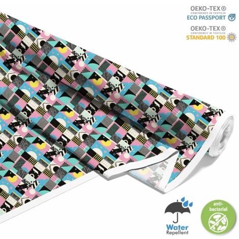OUTDOOR DEKOSTOFFE OXFORD - Motiv Geometrisch I DX3318