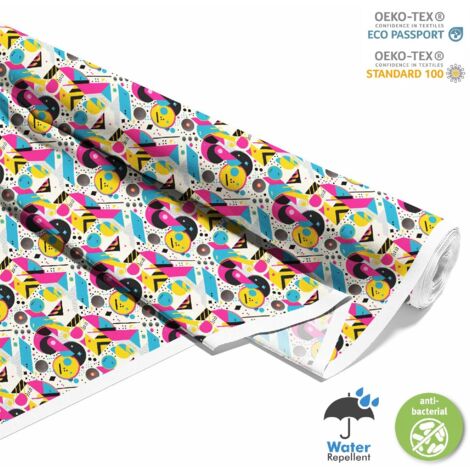 OUTDOOR DEKOSTOFFE OXFORD - Motiv Geometrisch I DX3330