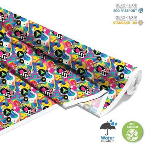 OUTDOOR DEKOSTOFFE OXFORD - Motiv Geometrisch I DX3334