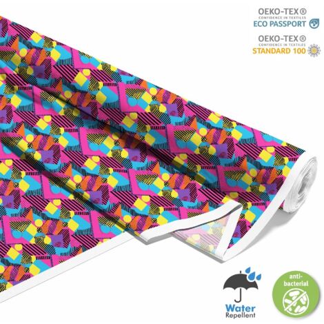 OUTDOOR DEKOSTOFFE OXFORD - Motiv Geometrisch I DX3335