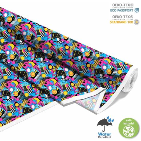 OUTDOOR DEKOSTOFFE OXFORD - Motiv Geometrisch I DX3340