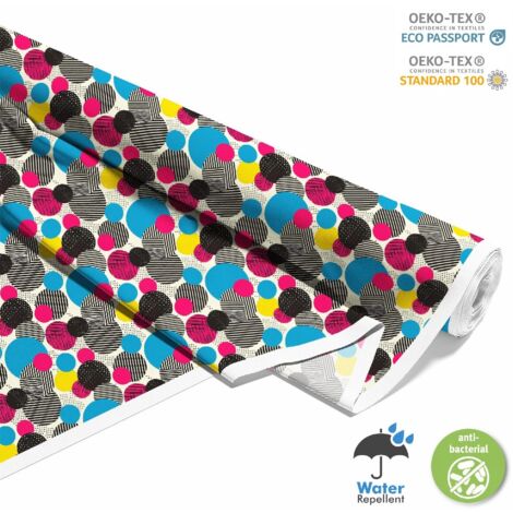 OUTDOOR DEKOSTOFFE OXFORD - Motiv Geometrisch I DX3344