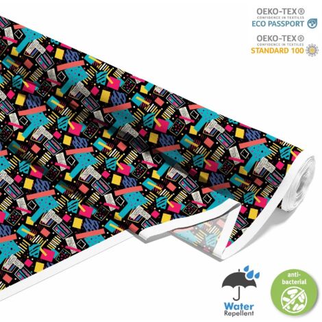 OUTDOOR DEKOSTOFFE OXFORD - Motiv Geometrisch I DX3348