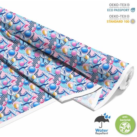 OUTDOOR DEKOSTOFFE OXFORD - Motiv Geometrisch I DX3350
