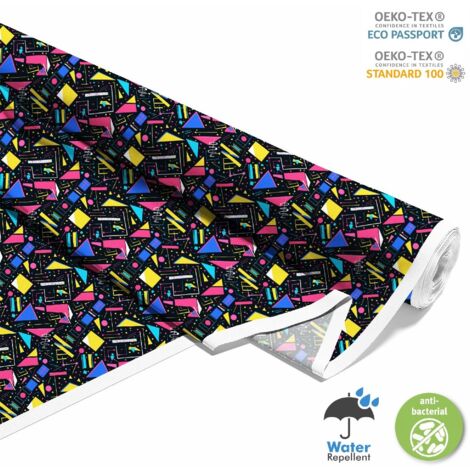 OUTDOOR DEKOSTOFFE OXFORD - Motiv Geometrisch I DX3354
