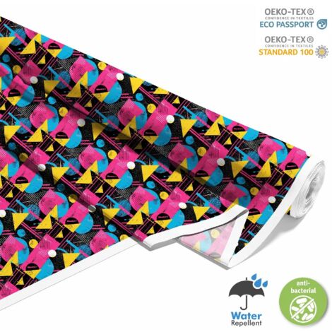 OUTDOOR DEKOSTOFFE OXFORD - Motiv Geometrisch I DX3355