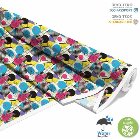 OUTDOOR DEKOSTOFFE OXFORD - Motiv Geometrisch I DX3357