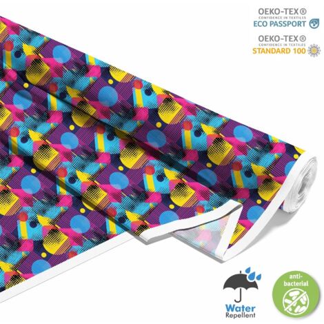 OUTDOOR DEKOSTOFFE OXFORD - Motiv Geometrisch I DX3366