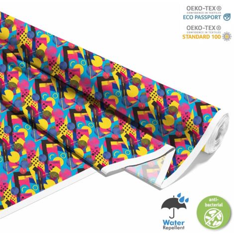 OUTDOOR DEKOSTOFFE OXFORD - Motiv Geometrisch I DX3381
