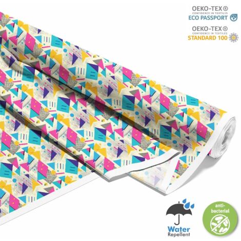 OUTDOOR DEKOSTOFFE OXFORD - Motiv Geometrisch I DX3383