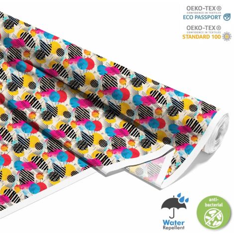 OUTDOOR DEKOSTOFFE OXFORD - Motiv Geometrisch I DX3395