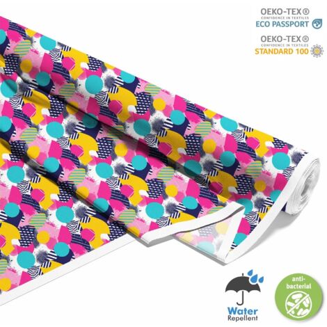 OUTDOOR DEKOSTOFFE OXFORD - Motiv Geometrisch I DX3416