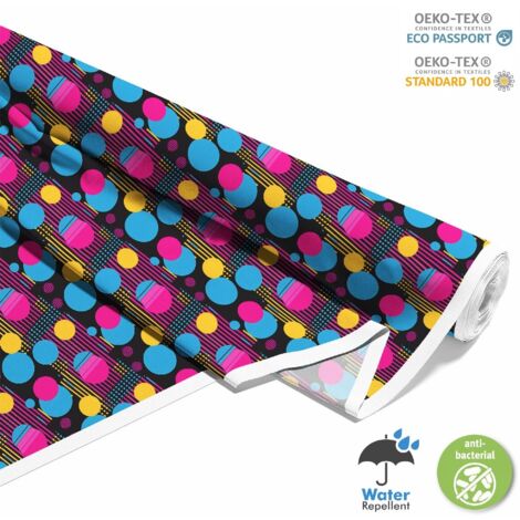 OUTDOOR DEKOSTOFFE OXFORD - Motiv Geometrisch I DX3419
