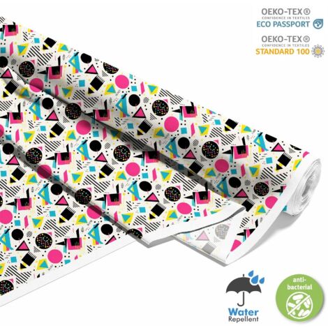 OUTDOOR DEKOSTOFFE OXFORD - Motiv Geometrisch I DX3425