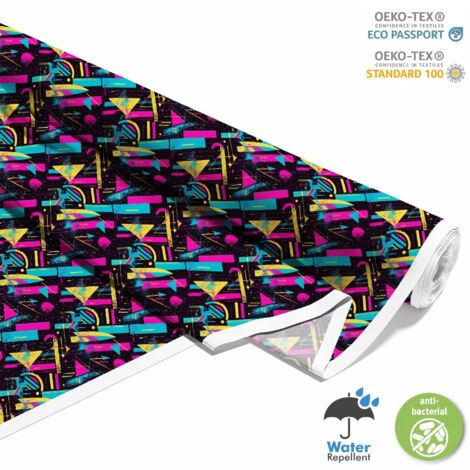 OUTDOOR DEKOSTOFFE OXFORD - Motiv Geometrisch I DX3428