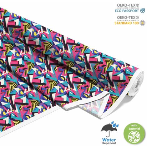 OUTDOOR DEKOSTOFFE OXFORD - Motiv Geometrisch I DX3437