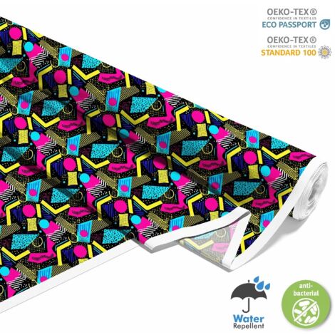 OUTDOOR DEKOSTOFFE OXFORD - Motiv Geometrisch I DX3458