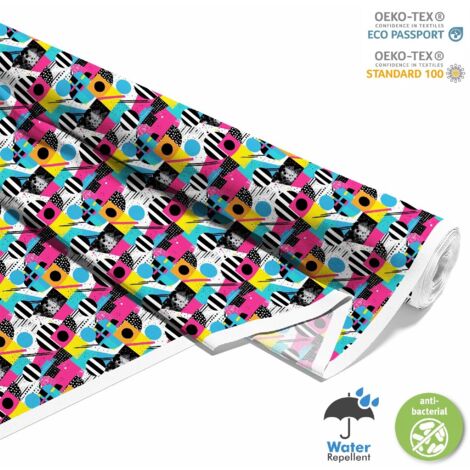 OUTDOOR DEKOSTOFFE OXFORD - Motiv Geometrisch I DX3469
