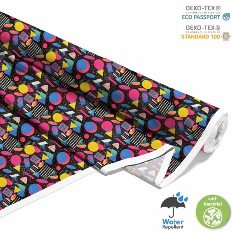 OUTDOOR DEKOSTOFFE OXFORD - Motiv Geometrisch I DX3490