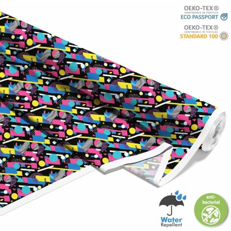 OUTDOOR DEKOSTOFFE OXFORD - Motiv Geometrisch I DX3494