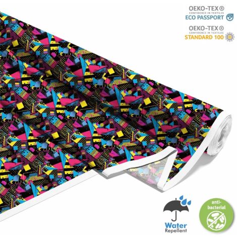OUTDOOR DEKOSTOFFE OXFORD - Motiv Geometrisch I DX3508