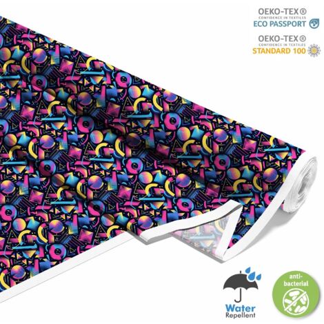 OUTDOOR DEKOSTOFFE OXFORD - Motiv Geometrisch I DX3519