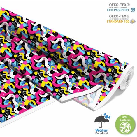 OUTDOOR DEKOSTOFFE OXFORD - Motiv Geometrisch I DX3522