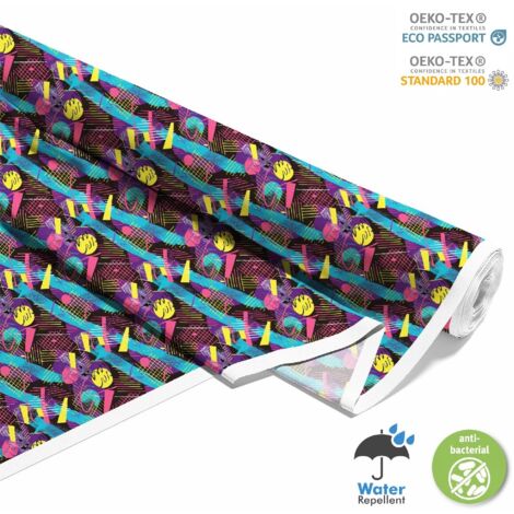 OUTDOOR DEKOSTOFFE OXFORD - Motiv Geometrisch I DX3524