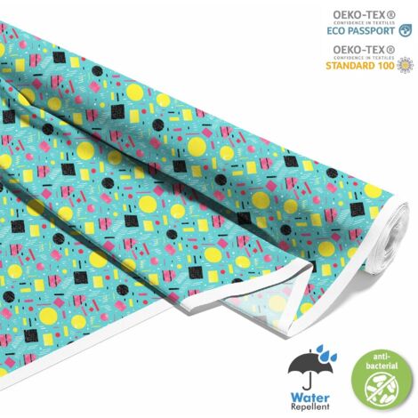 OUTDOOR DEKOSTOFFE OXFORD - Motiv Geometrisch I DX3531