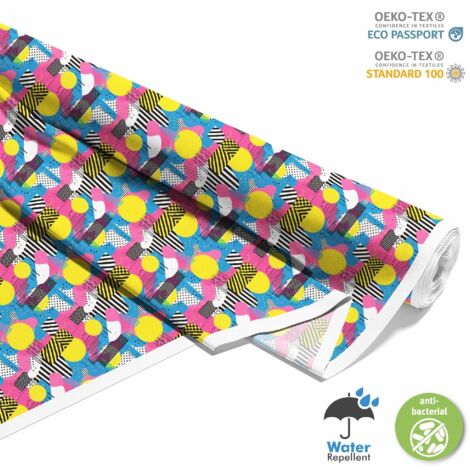 OUTDOOR DEKOSTOFFE OXFORD - Motiv Geometrisch I DX3535
