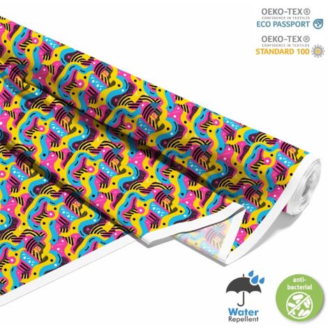 OUTDOOR DEKOSTOFFE OXFORD - Motiv Geometrisch I DX3536