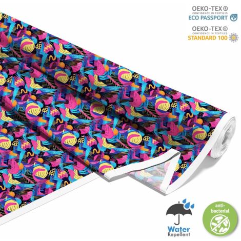 OUTDOOR DEKOSTOFFE OXFORD - Motiv Geometrisch I DX3538