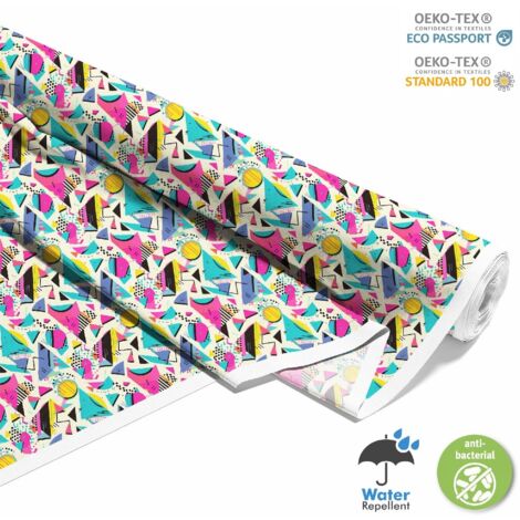 OUTDOOR DEKOSTOFFE OXFORD - Motiv Geometrisch I DX3541