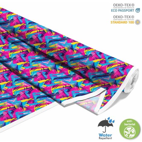 OUTDOOR DEKOSTOFFE OXFORD - Motiv Geometrisch I DX3542