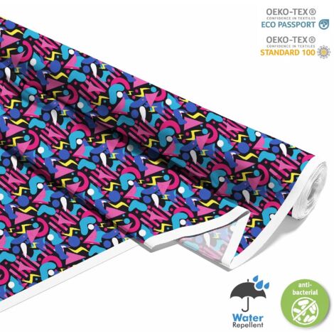 OUTDOOR DEKOSTOFFE OXFORD - Motiv Geometrisch I DX3549