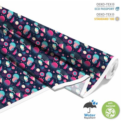 OUTDOOR DEKOSTOFFE OXFORD - Motiv Geometrisch I DX3550