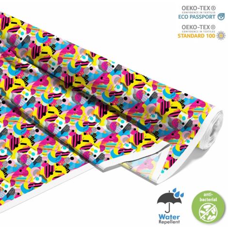 OUTDOOR DEKOSTOFFE OXFORD - Motiv Geometrisch I DX3554
