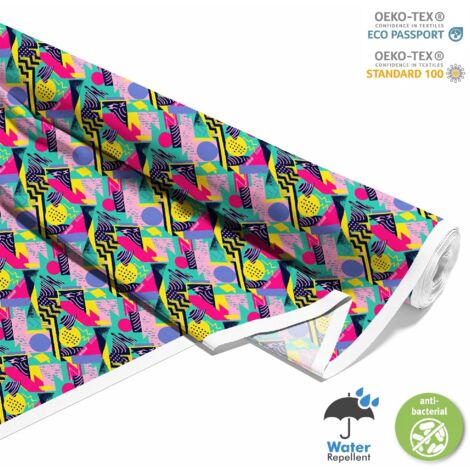 OUTDOOR DEKOSTOFFE OXFORD - Motiv Geometrisch I DX3567