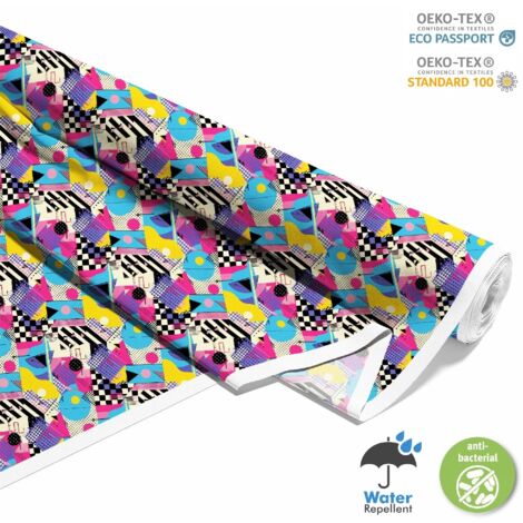 OUTDOOR DEKOSTOFFE OXFORD - Motiv Geometrisch I DX3578