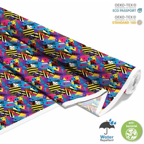 OUTDOOR DEKOSTOFFE OXFORD - Motiv Geometrisch I DX3579