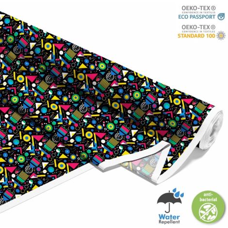OUTDOOR DEKOSTOFFE OXFORD - Motiv Geometrisch I DX3589