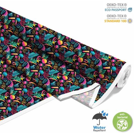 OUTDOOR DEKOSTOFFE OXFORD - Motiv Geometrisch I DX3590