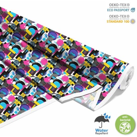 OUTDOOR DEKOSTOFFE OXFORD - Motiv Geometrisch I DX3591