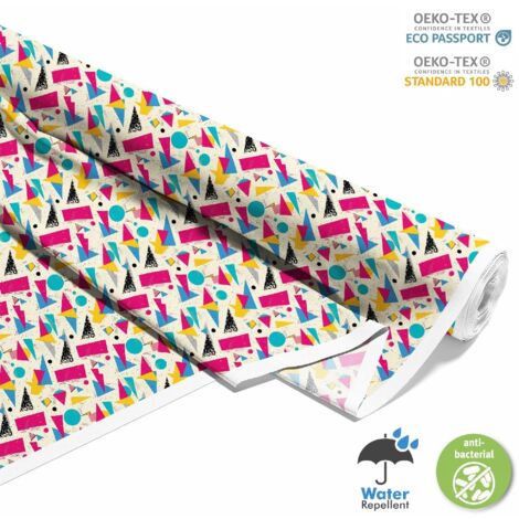 OUTDOOR DEKOSTOFFE OXFORD - Motiv Geometrisch I DX3596