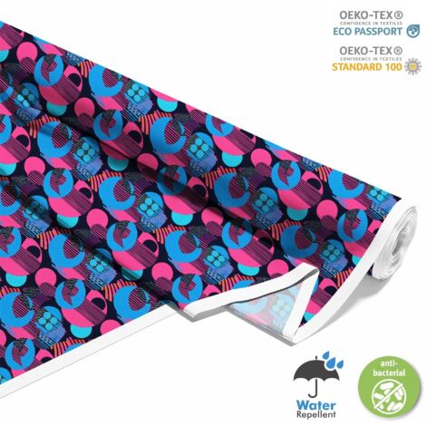 OUTDOOR DEKOSTOFFE OXFORD - Motiv Geometrisch I DX3606