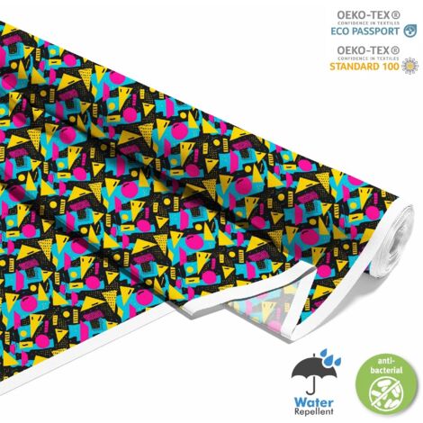 OUTDOOR DEKOSTOFFE OXFORD - Motiv Geometrisch I DX3632