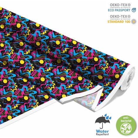 OUTDOOR DEKOSTOFFE OXFORD - Motiv Geometrisch I DX3633