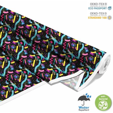 OUTDOOR DEKOSTOFFE OXFORD - Motiv Geometrisch I DX3634